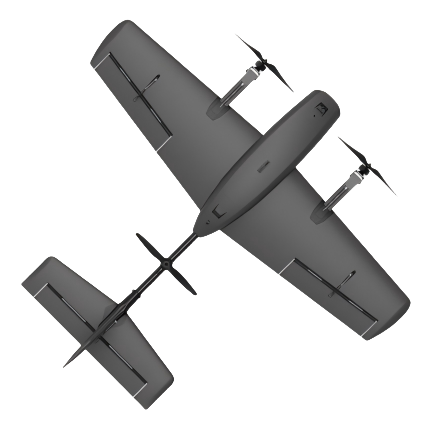 Tilt-Rotor Fixed-Wing Reconnaissance Drone Arrow 120